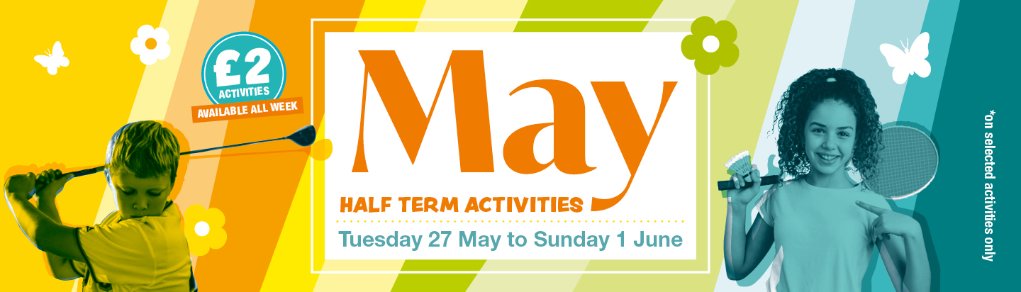 Take a look at our May half term Holiday Activity Programme which runs from 27 May to 1 June 2025.