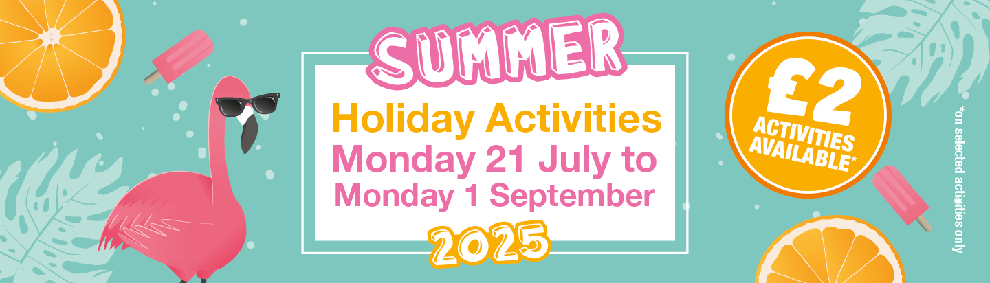 Summer holidays 2025 banner