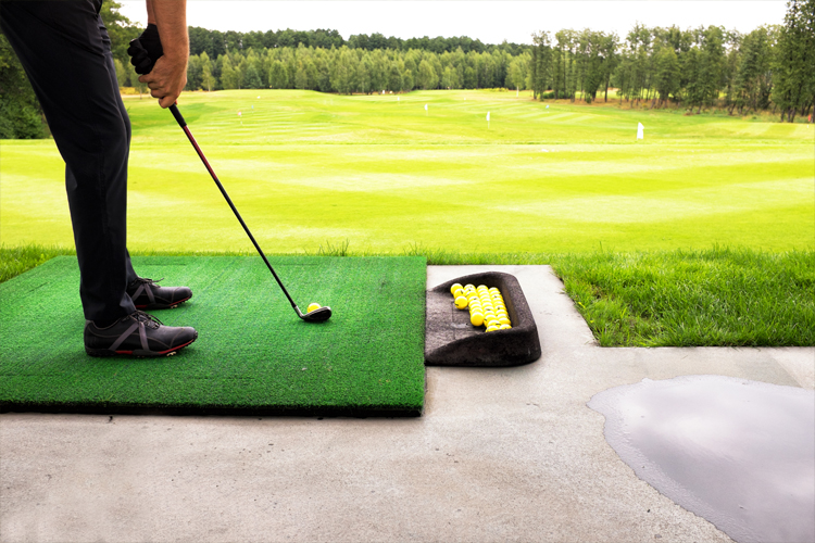 Image of a golf driving range.